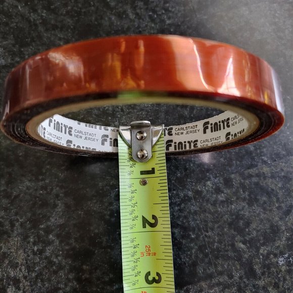 Finite Polyimide Film Tape 1/2” x 36yds (Total 50 roll +) - Picture 3 of 4